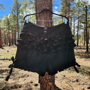 Forest Ink Black Bloomer Shorts